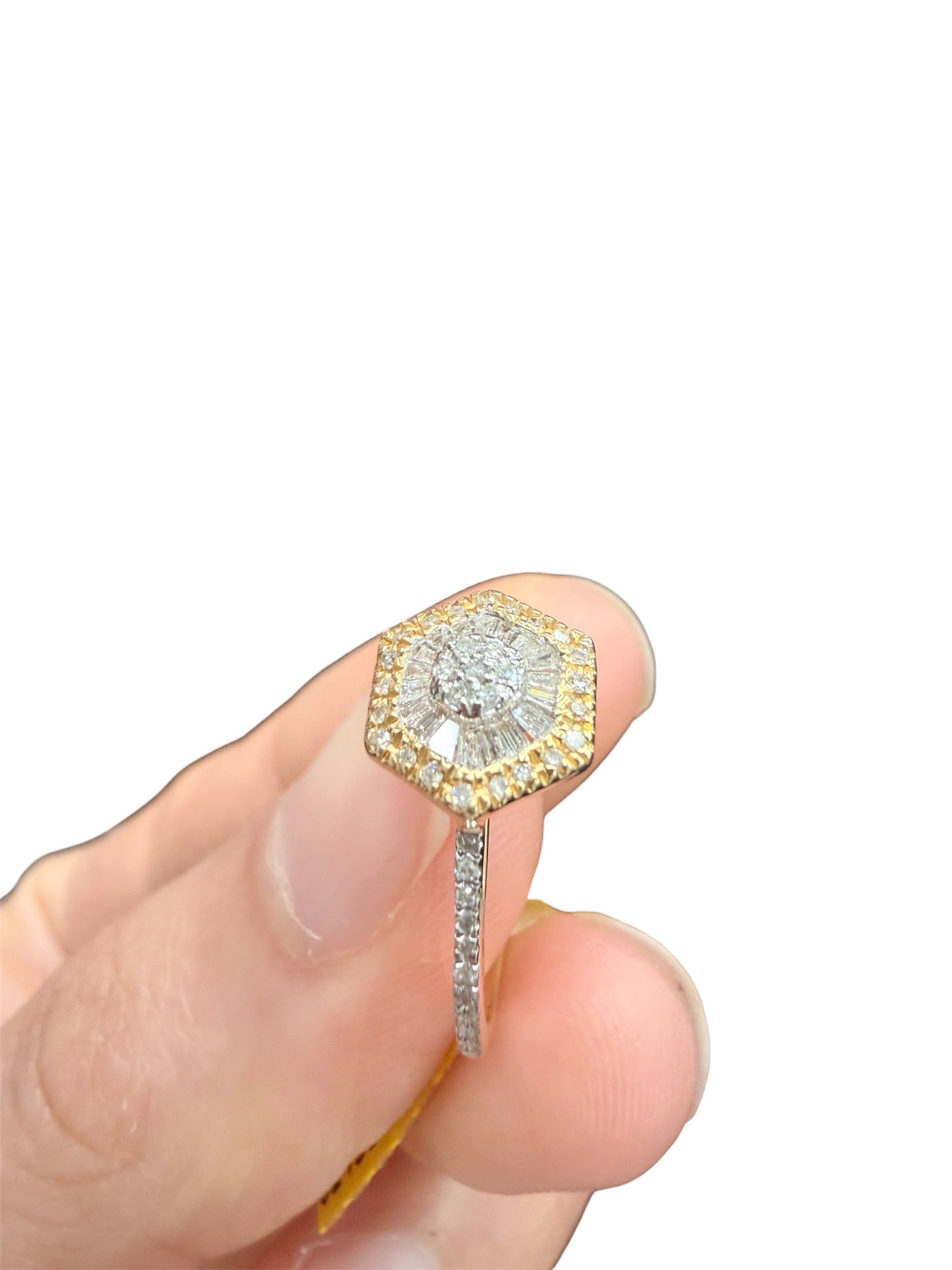Ring with Natural Diamond