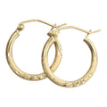 Hoop Earring 10k Gold