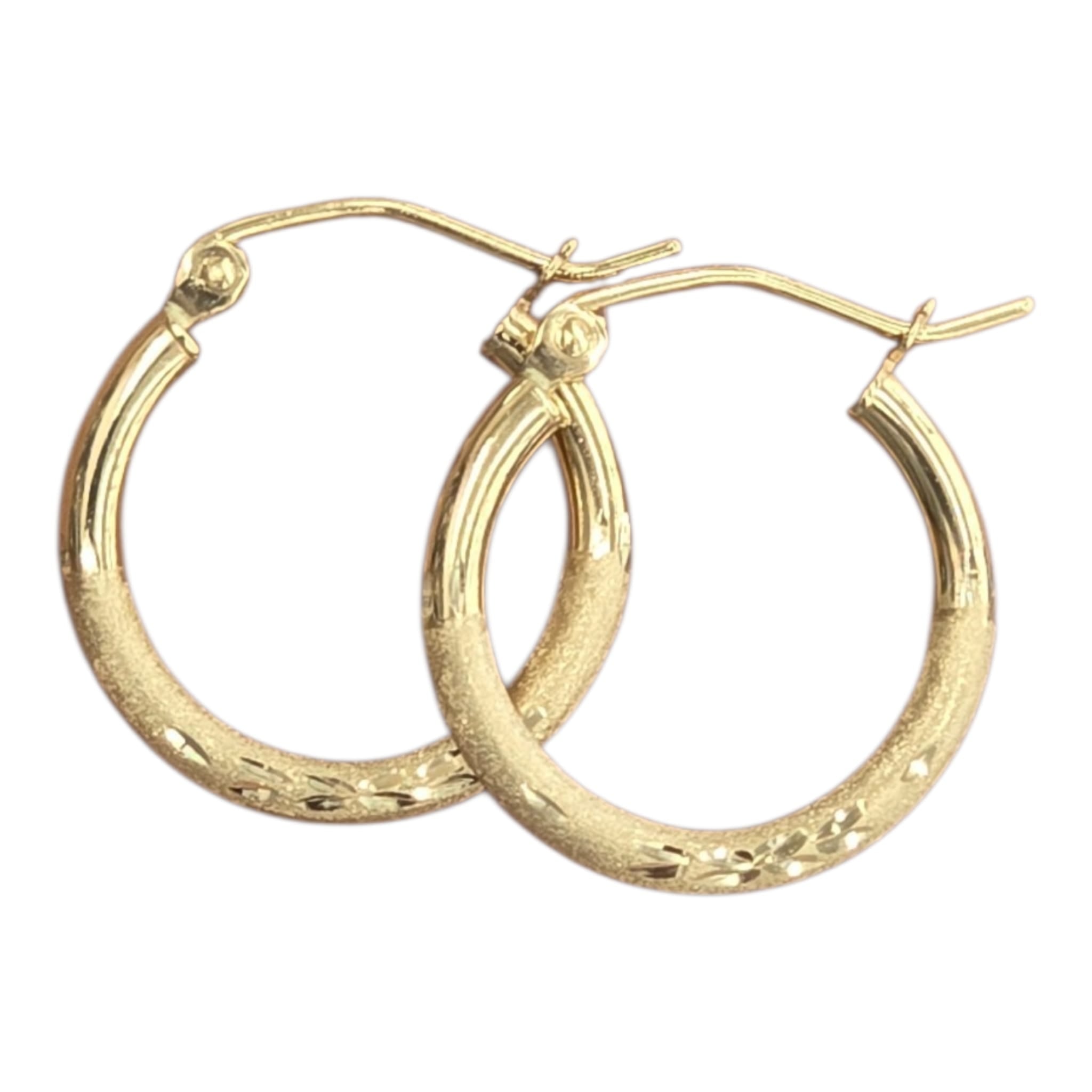 Hoop Earring 10k Gold