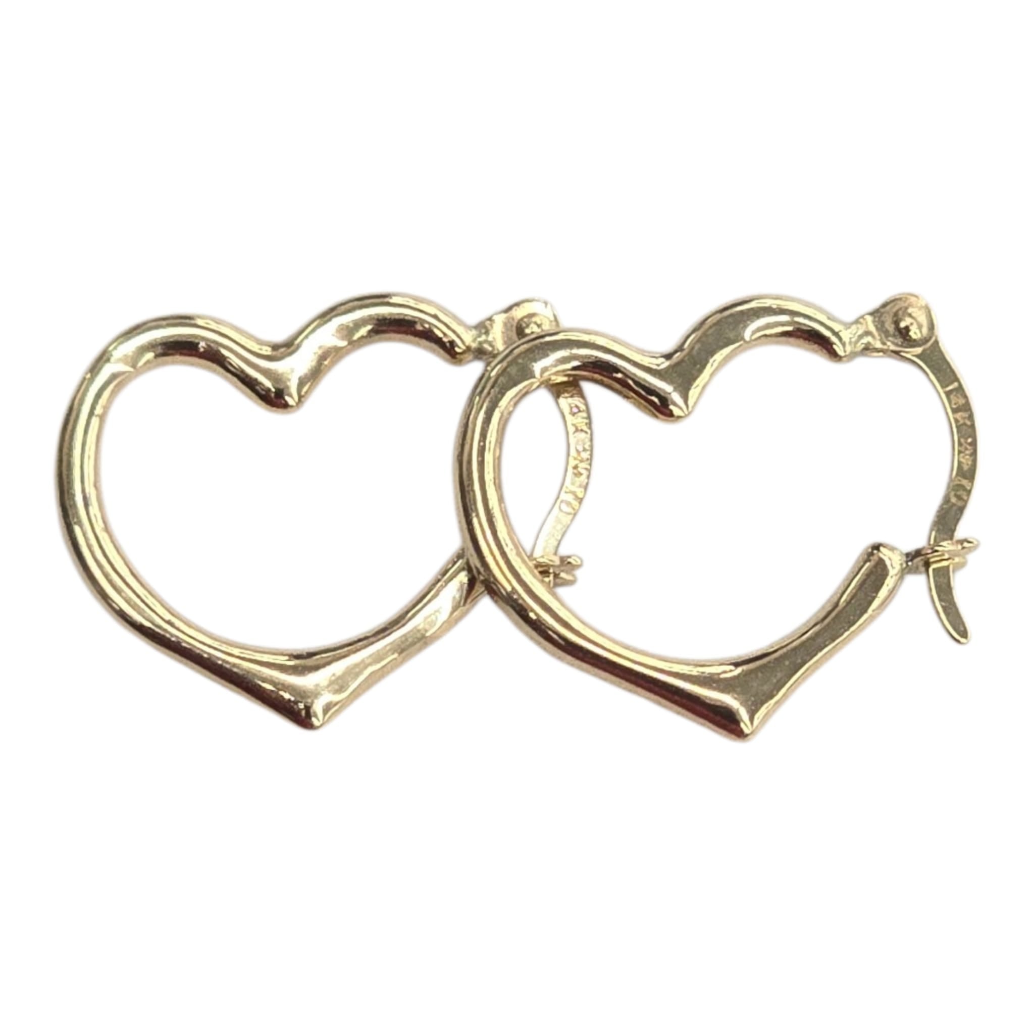 Heart 10K Gold Earring